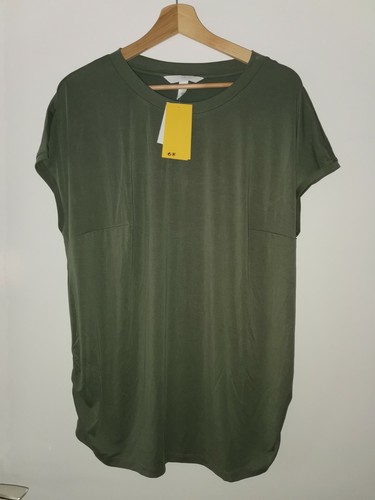 Neu khaki basic kurzarm - khaki,